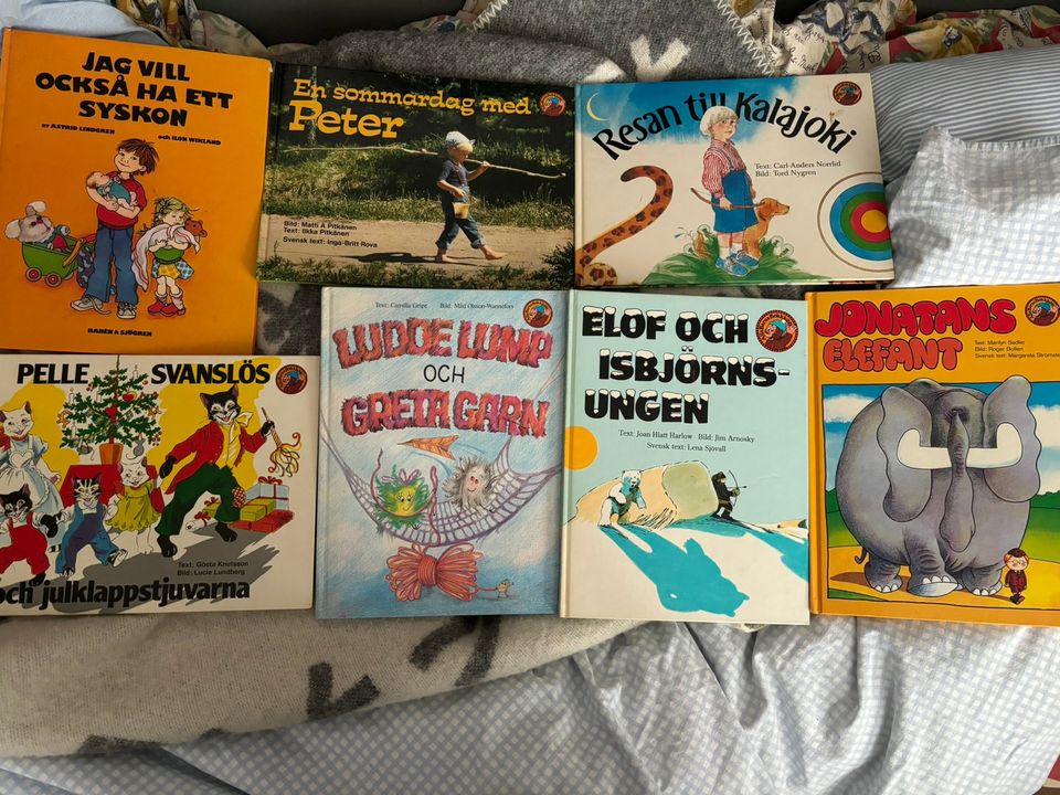 Ruotsinkielisiä lasten kirjoja