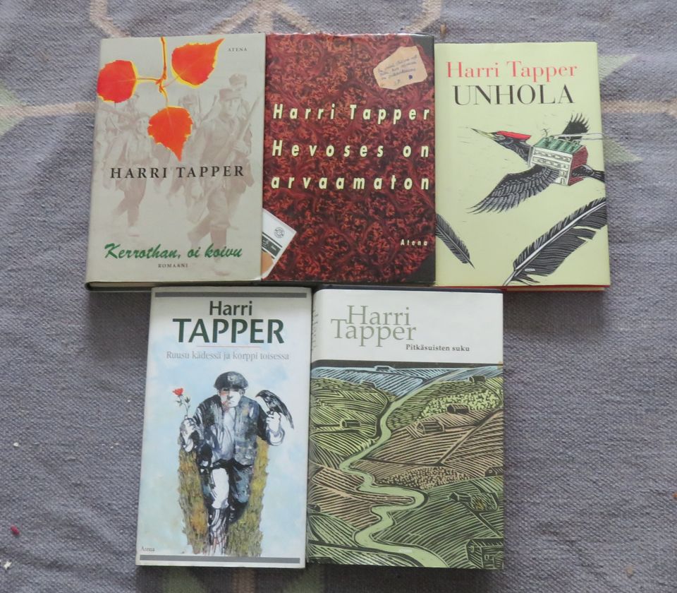 Harri Tapper 6 kirjaa