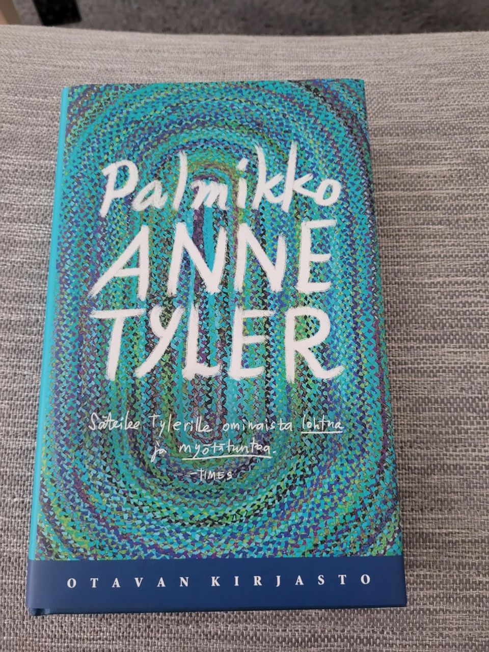 Anne Tyler Palmikko, uusi kirja
