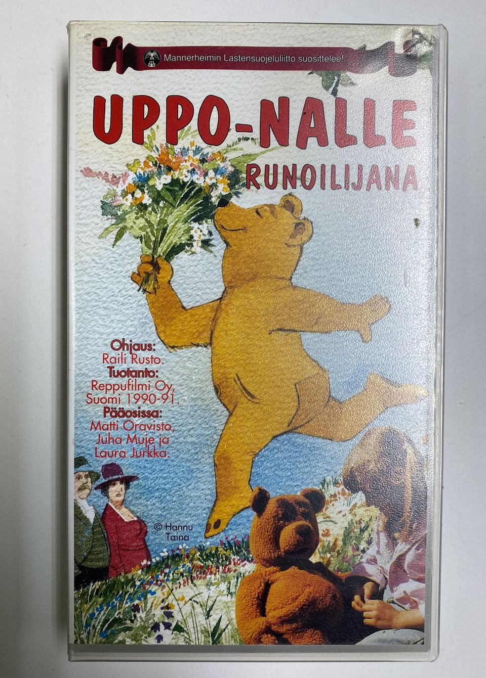 VHS-kasetti Uppo-Nalle Runoilijana
