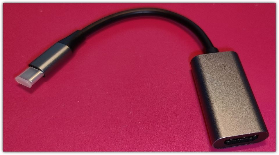 USB-C - HDMI-yhteensopiva adapteri