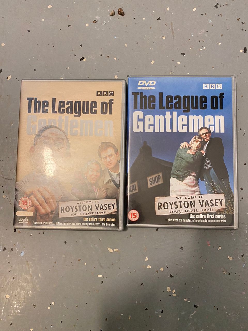 League of gentlemen dvd 1 ja 3 kausi