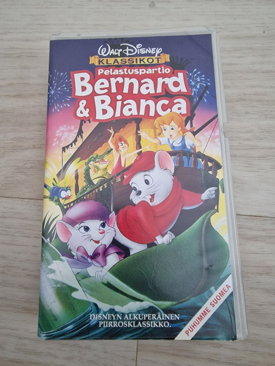 Pelastuspartio Bernard & Bianca VHS