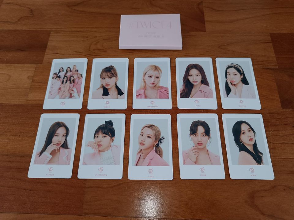 Twice #twice4 photocard setti