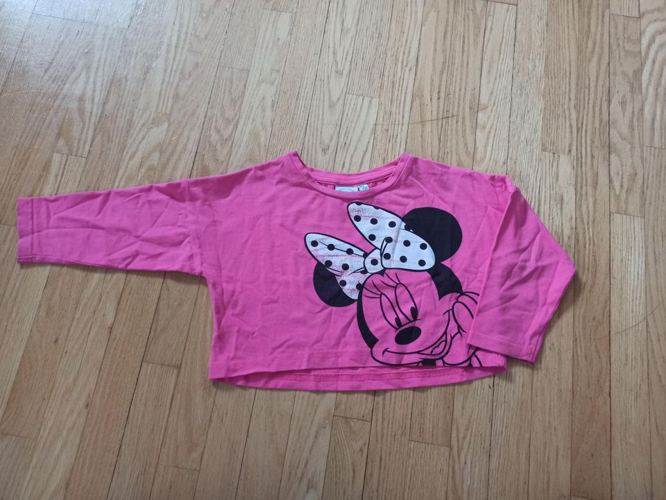 Cropped Disneyn Minni hiiri paita, 86/92 koko