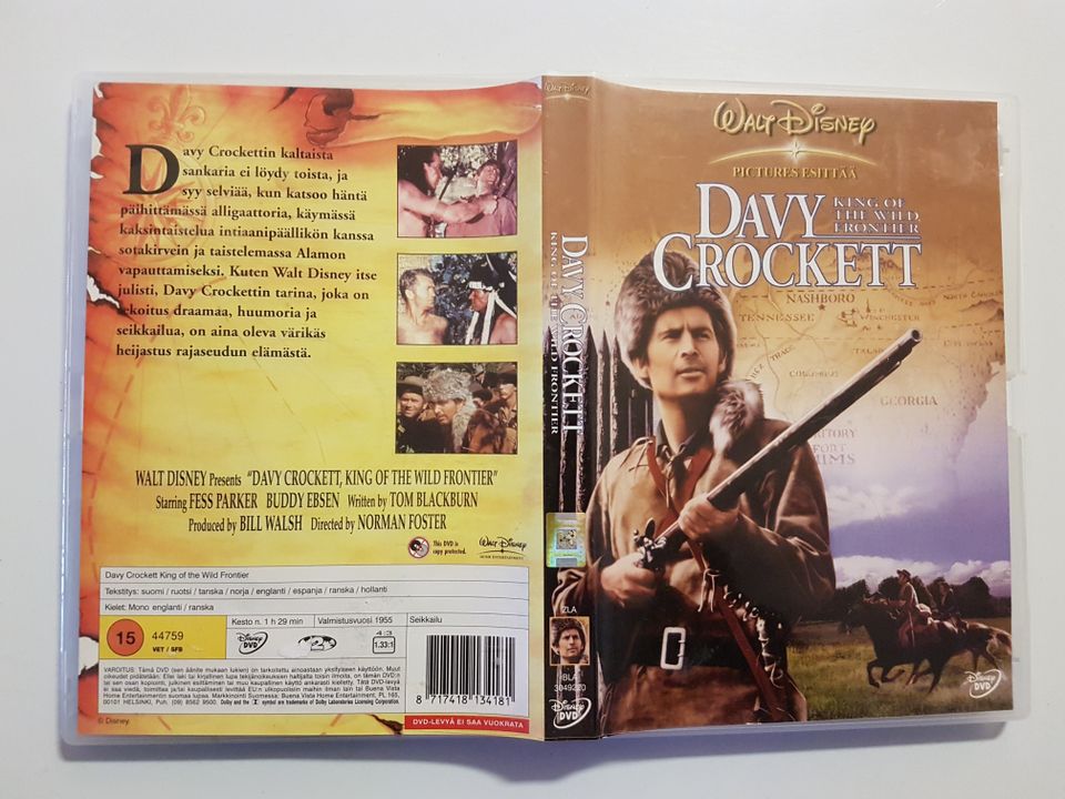 Davy Crockett - King of the Wild Frontier