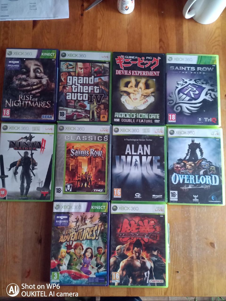 Xbox 360 pelejä koko paketti
