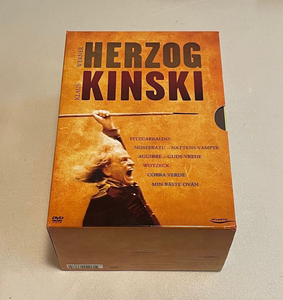 Werner Herzog / Klaus Kinski *DVD-boksi*