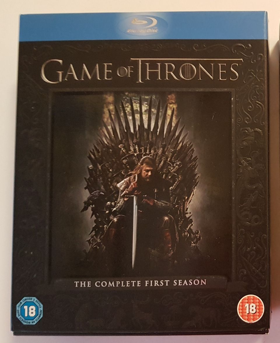 Game of Thrones kausi 1, bluray