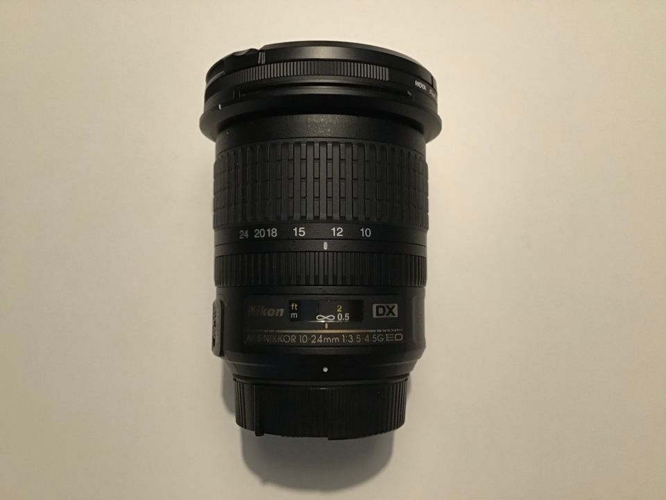 Nikon Nikkor AF-S DX 10-24mm f/3.5-4.5G ED objektiivi