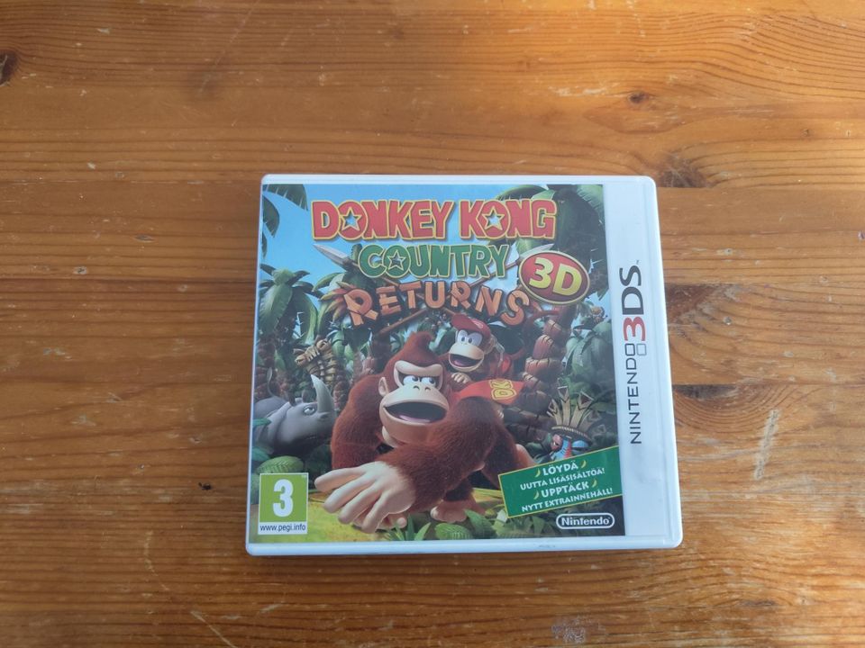 Donkey Kong Country Returns 3DS