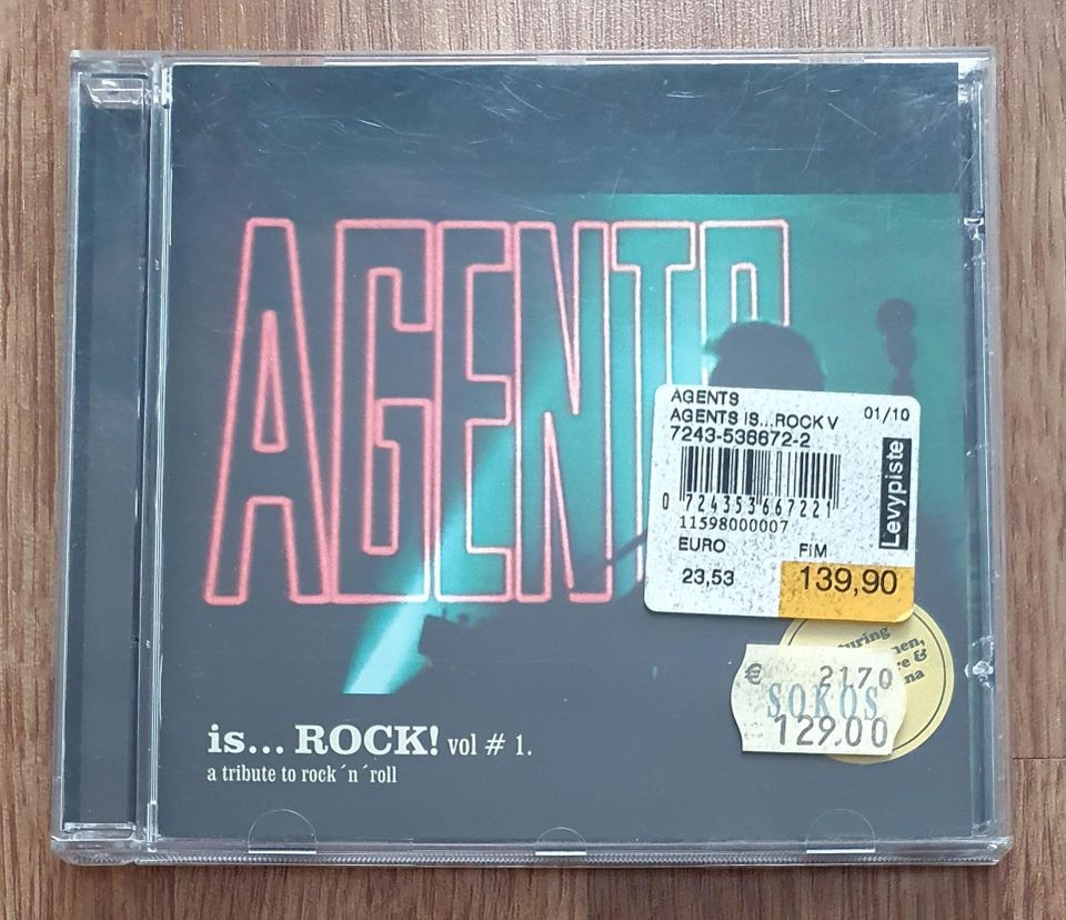Agents & Jorma Kääriäinen - Is Rock! vol #1 cd