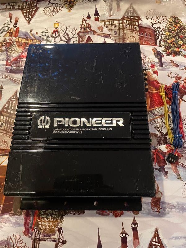 Pioneer GM-4000 autovahvisin 2 kpl
