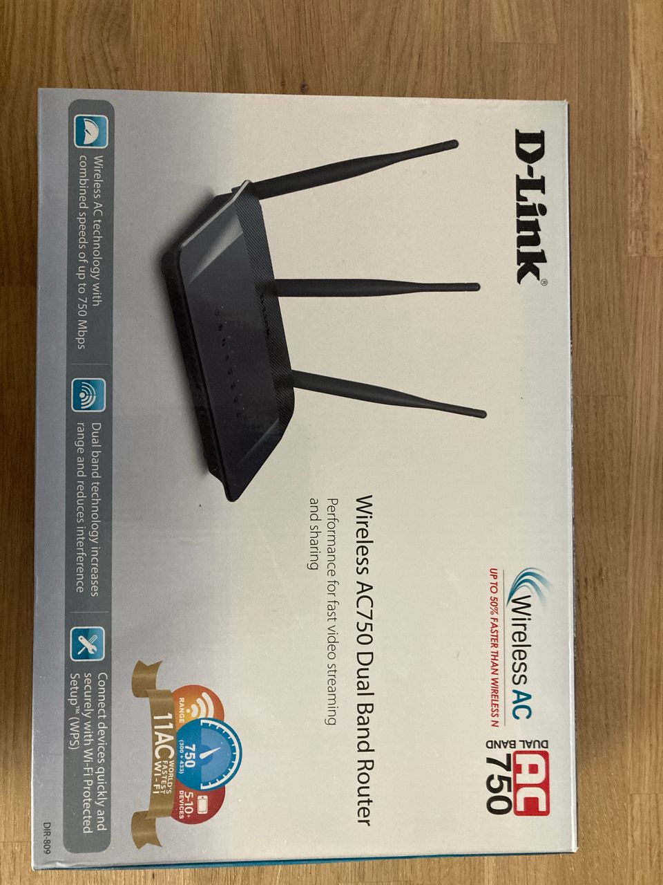Reititin, D-Link AC750 Dual Band Router