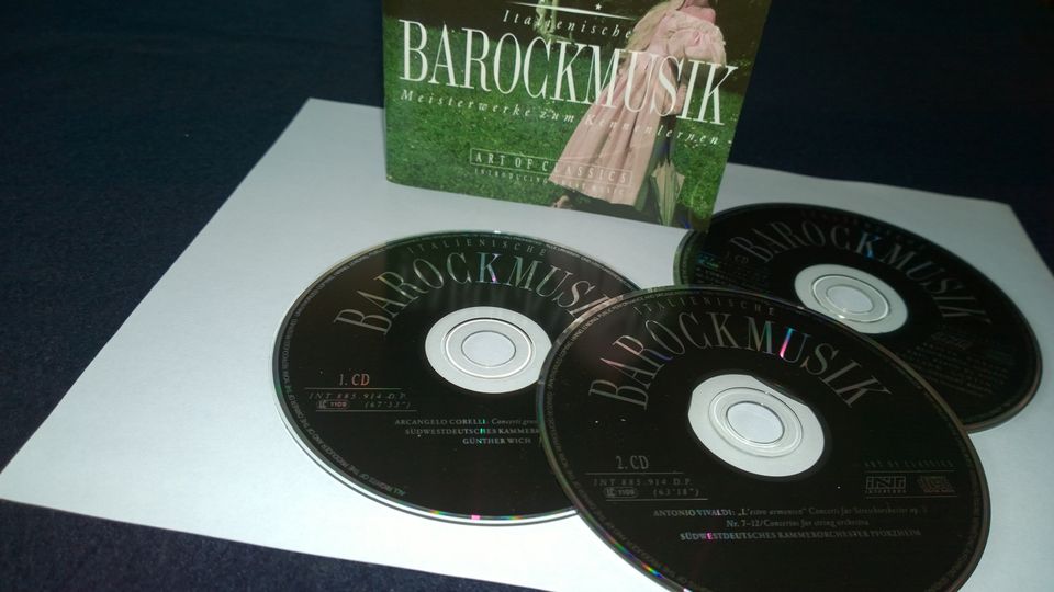 Barokkimusiikkikokoelma, tripla cd