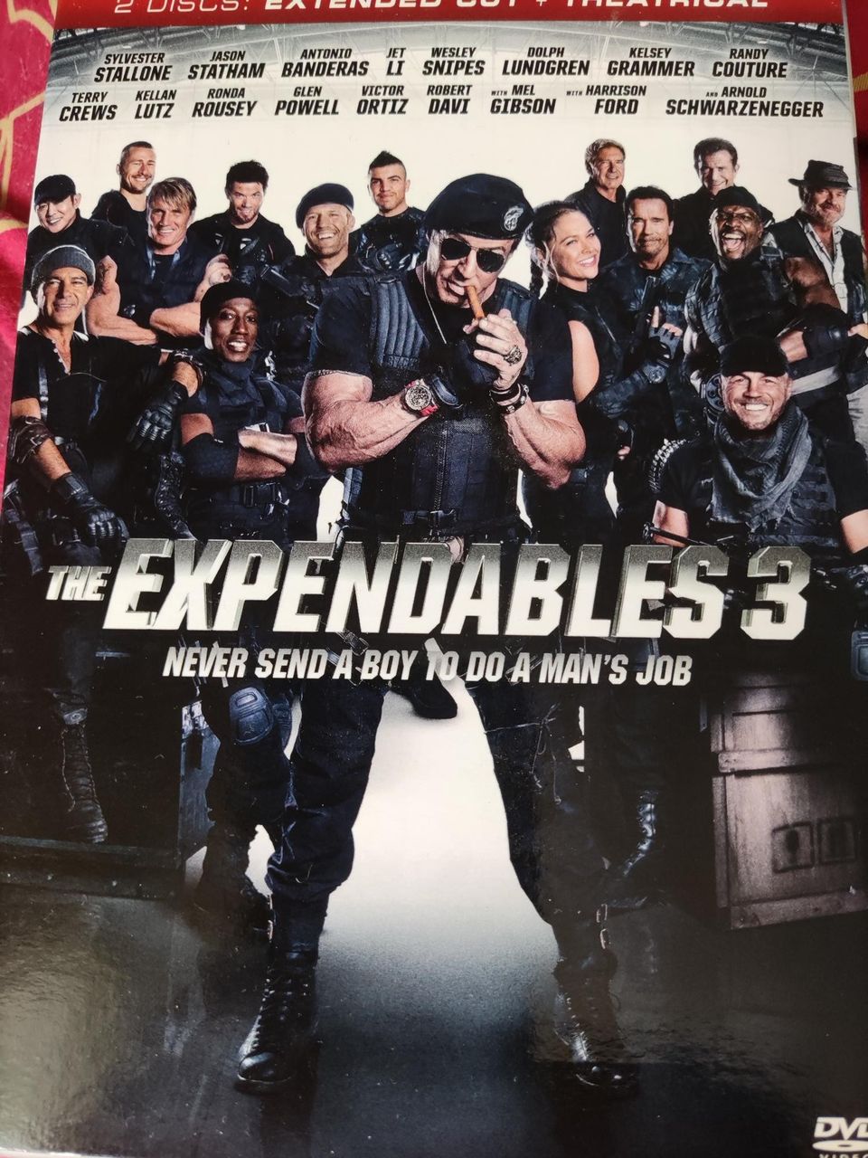 The Expendables 3 tupla dvd