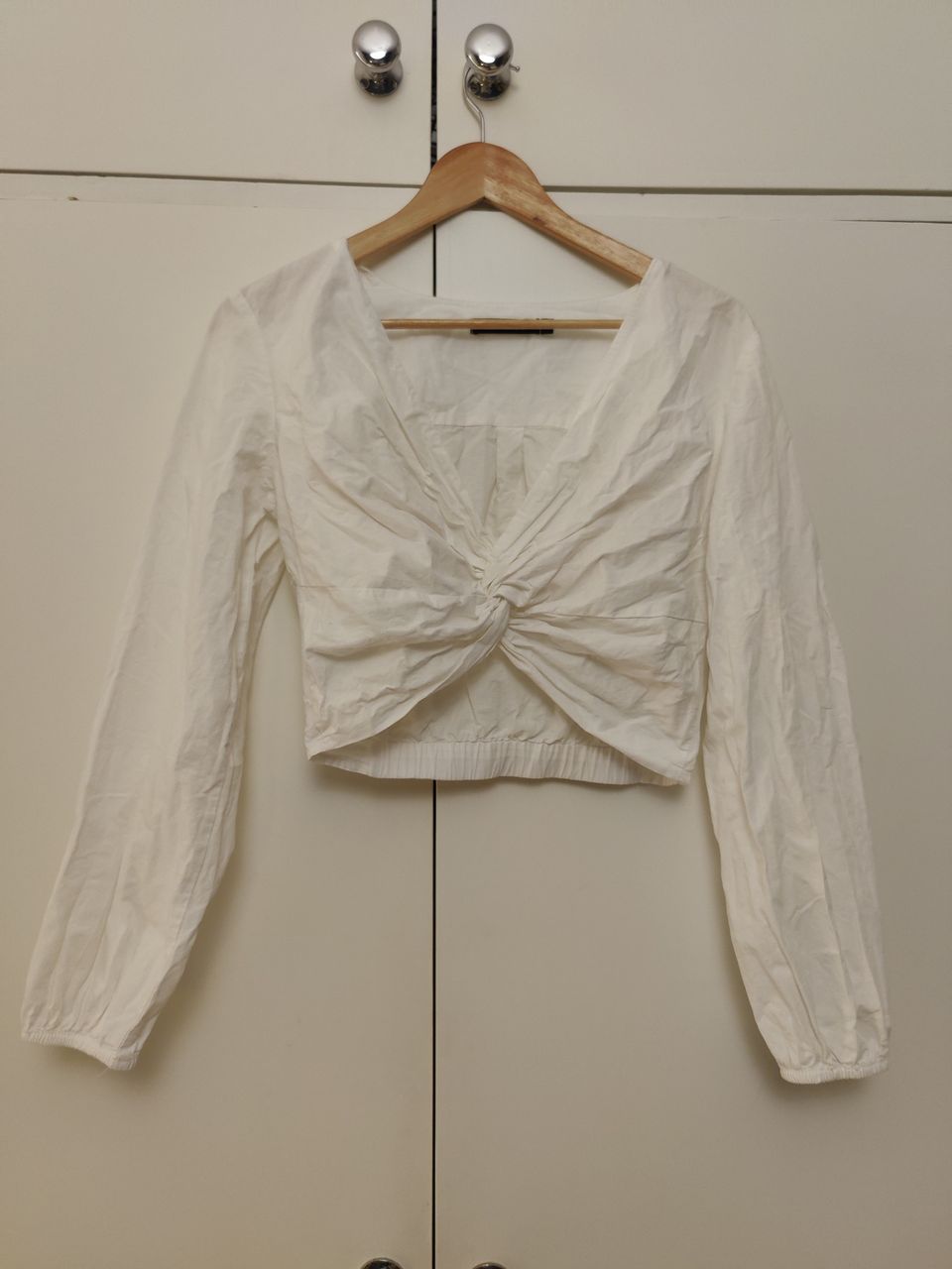 Bikbok naisten valkoinen paita S