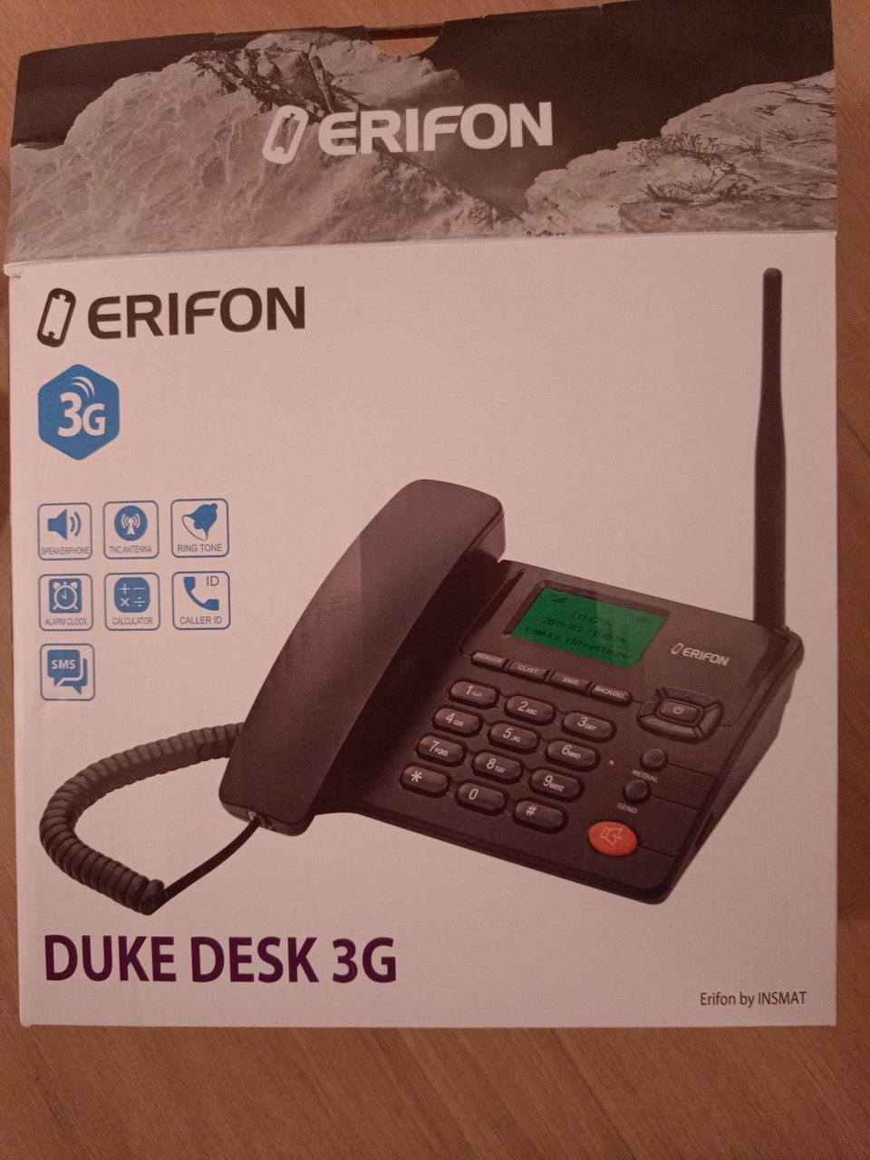 Erifon Duke Desk 3G langaton pöytäpuhelin ilmainen postitus