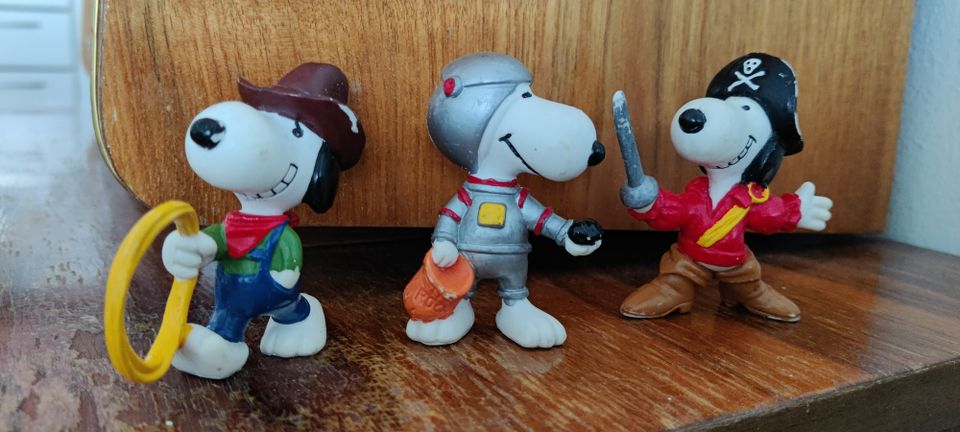 Ressu Snoopy figuurit 80-luvulta