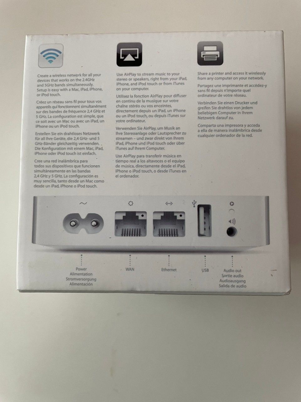Apple AirPort Express MC4142/A Base Station model A1392
