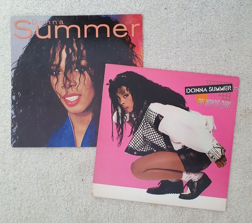 Donna Summer LP levyt (2 kpl)