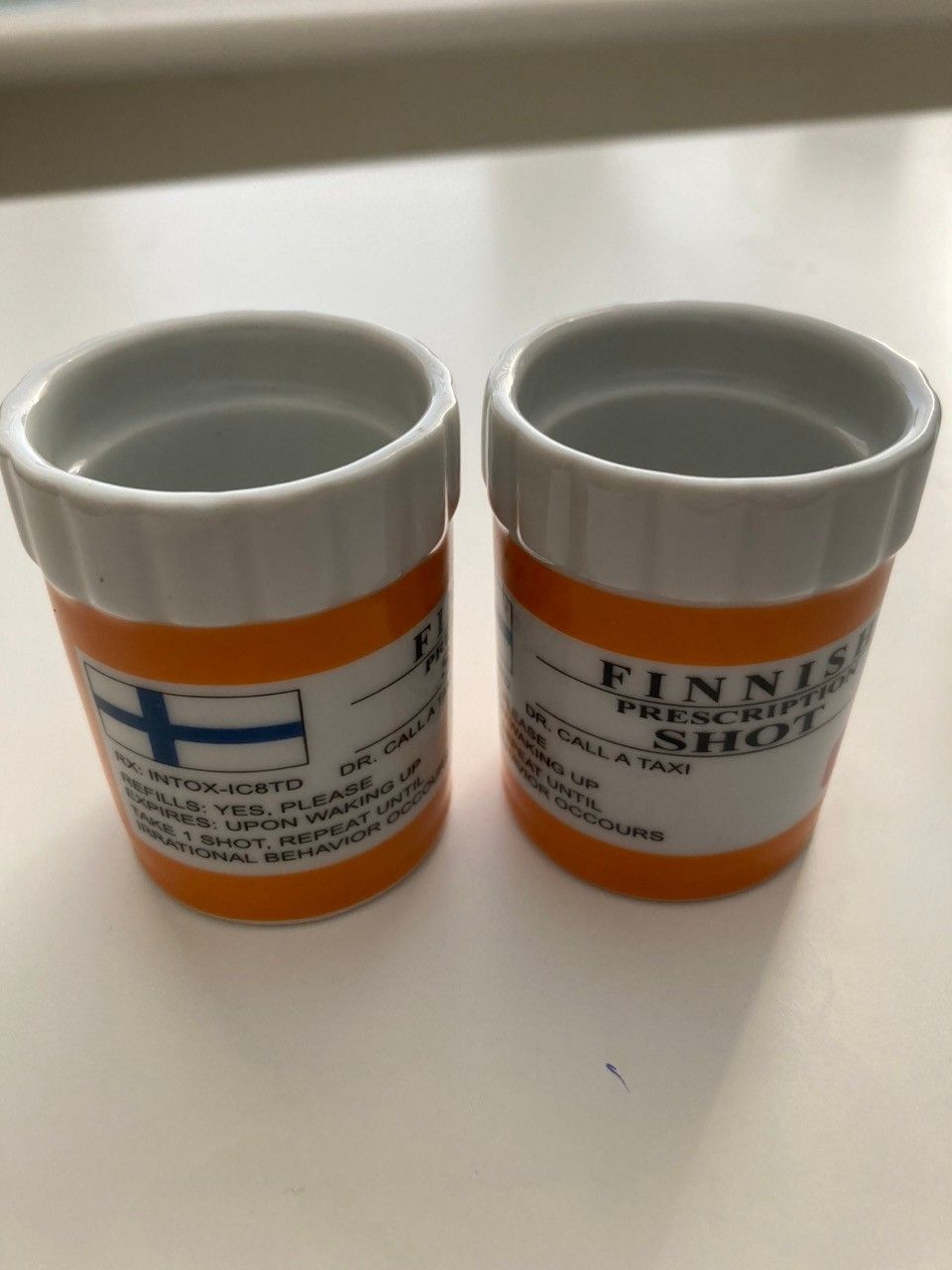 Finnish prescription shottilasit