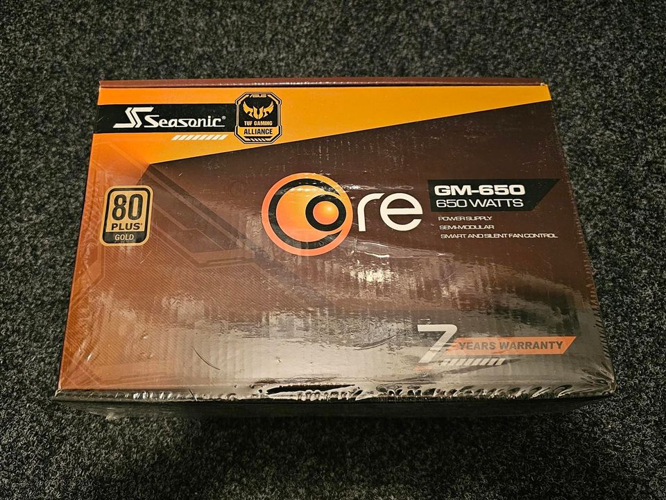 Seasonic CORE-GM-650 ATX virtalähde