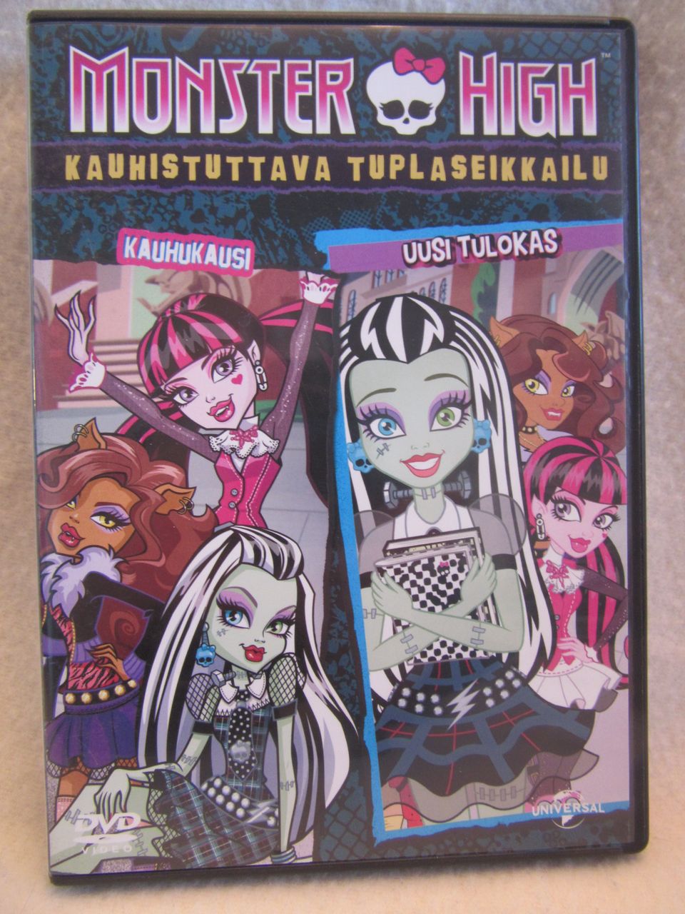 Monster High kauhistuttava tuplaseikkailu dvd