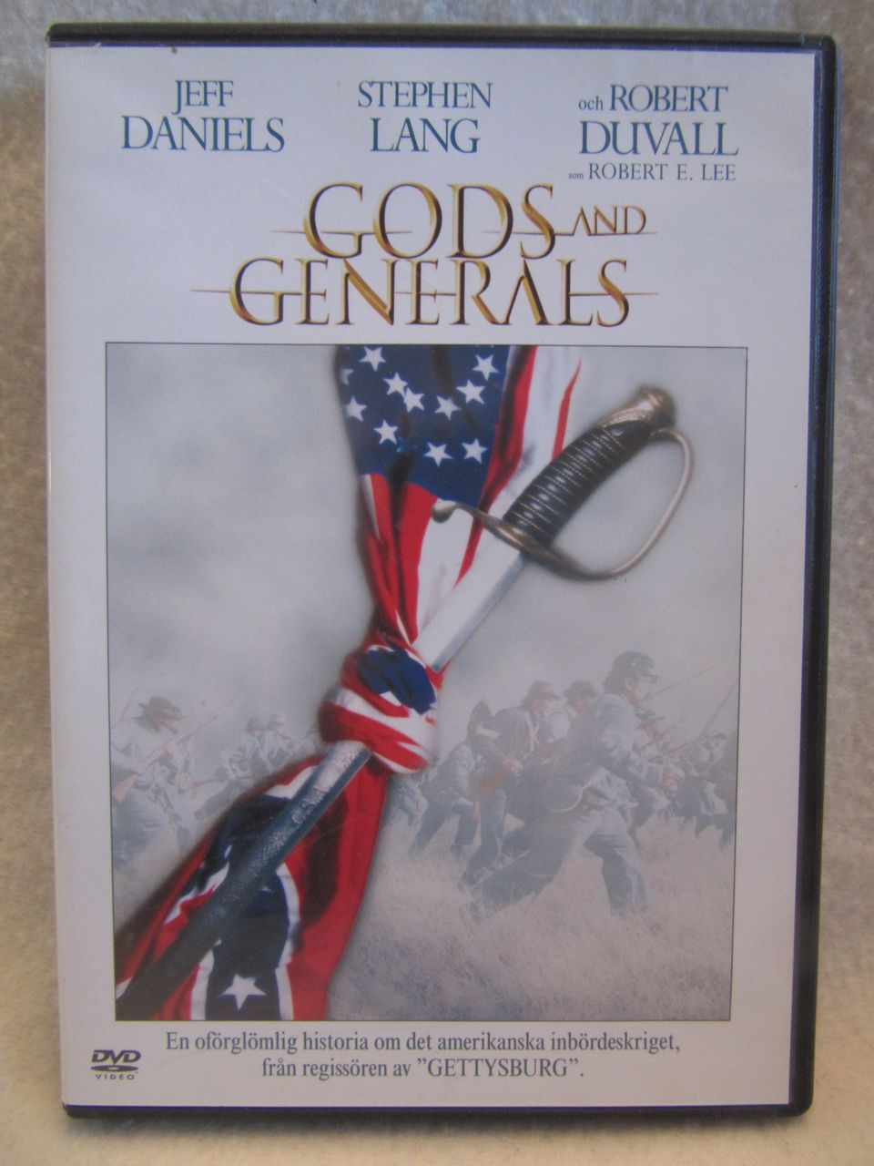 Gods and Generals dvd