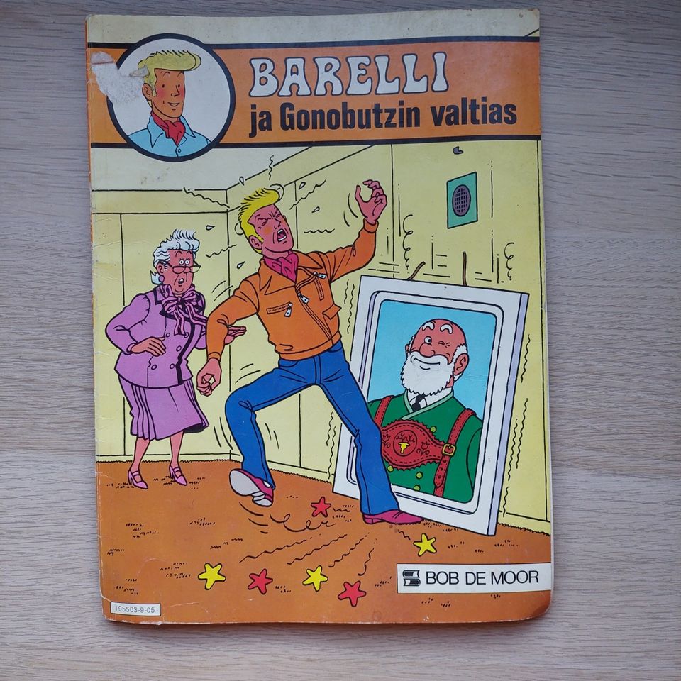 Barelli ja Gonobutzin valtias 1979 1. painos