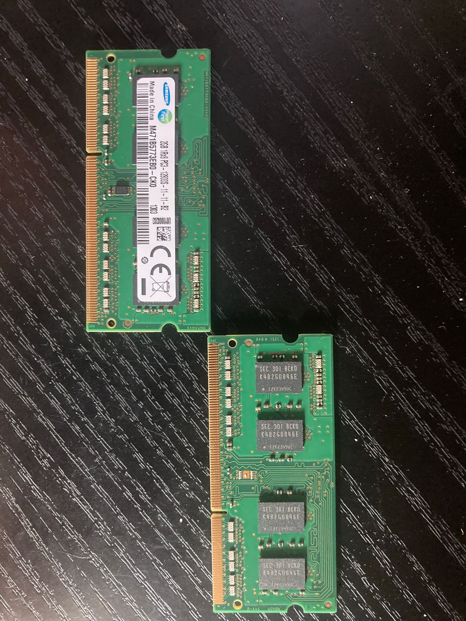 DDR3 SO-DIMM 2*2GB muistikammat