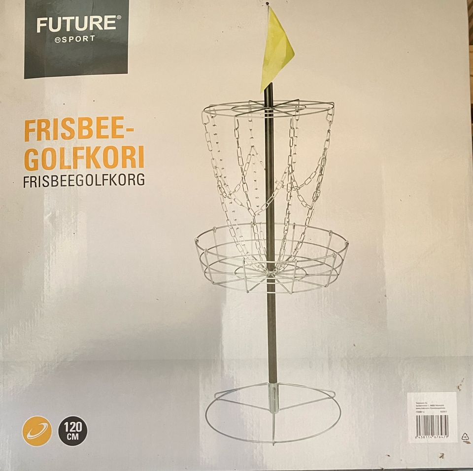 Frisbee kori käyttämätön