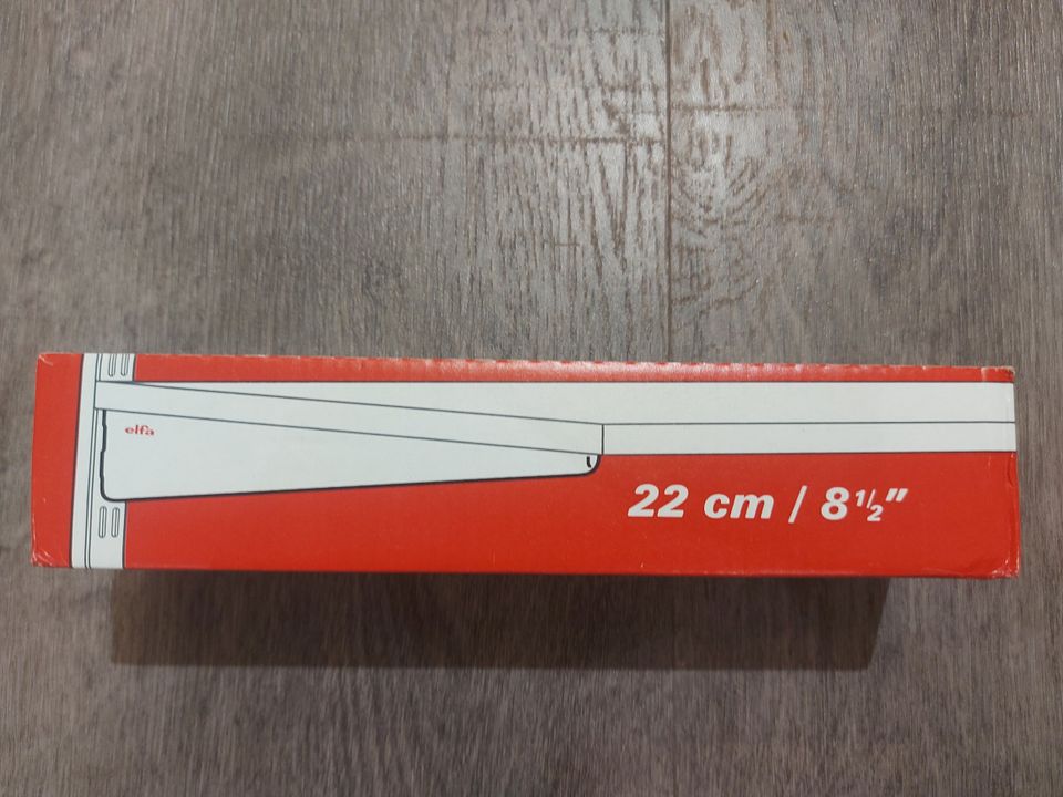 Elfa levyhylly kannatin 220 mm (20 kpl)