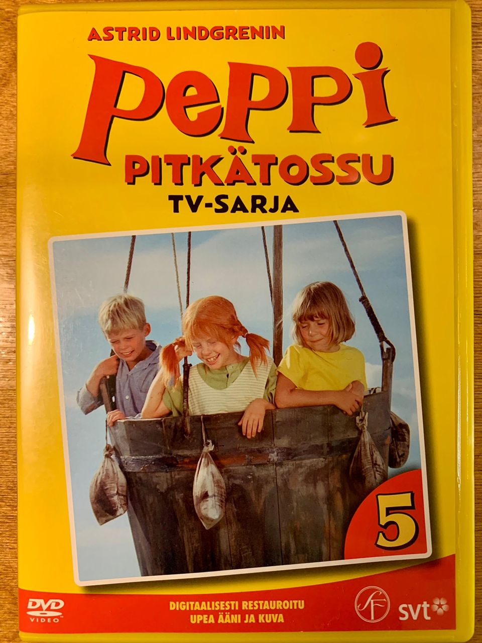 Peppi Pitkätossu TV-sarja 5 DVD