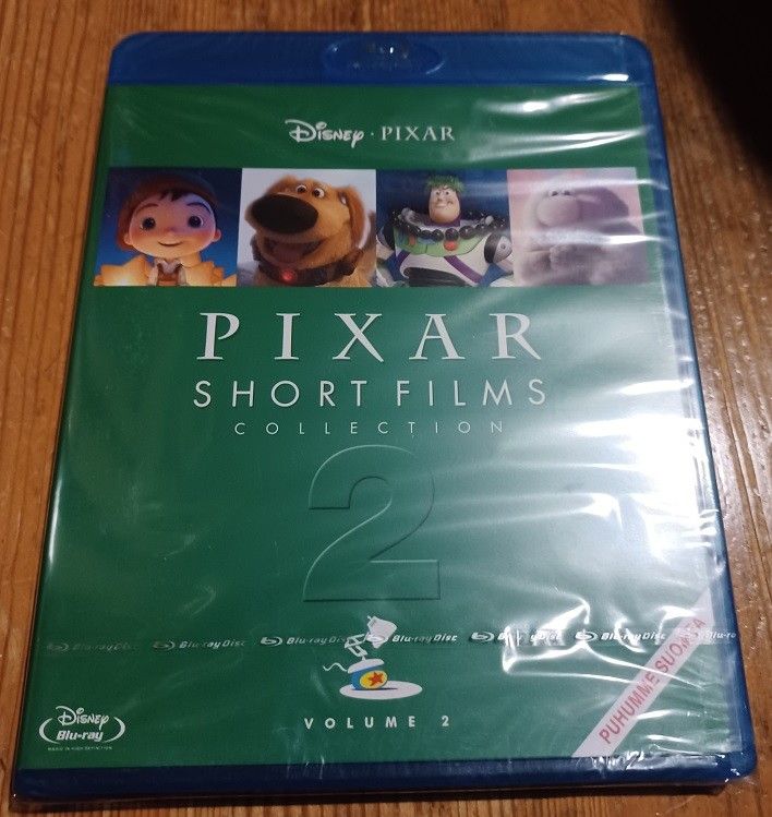 Pixar Short Films Collection 2 Blu-ray *UUSI*