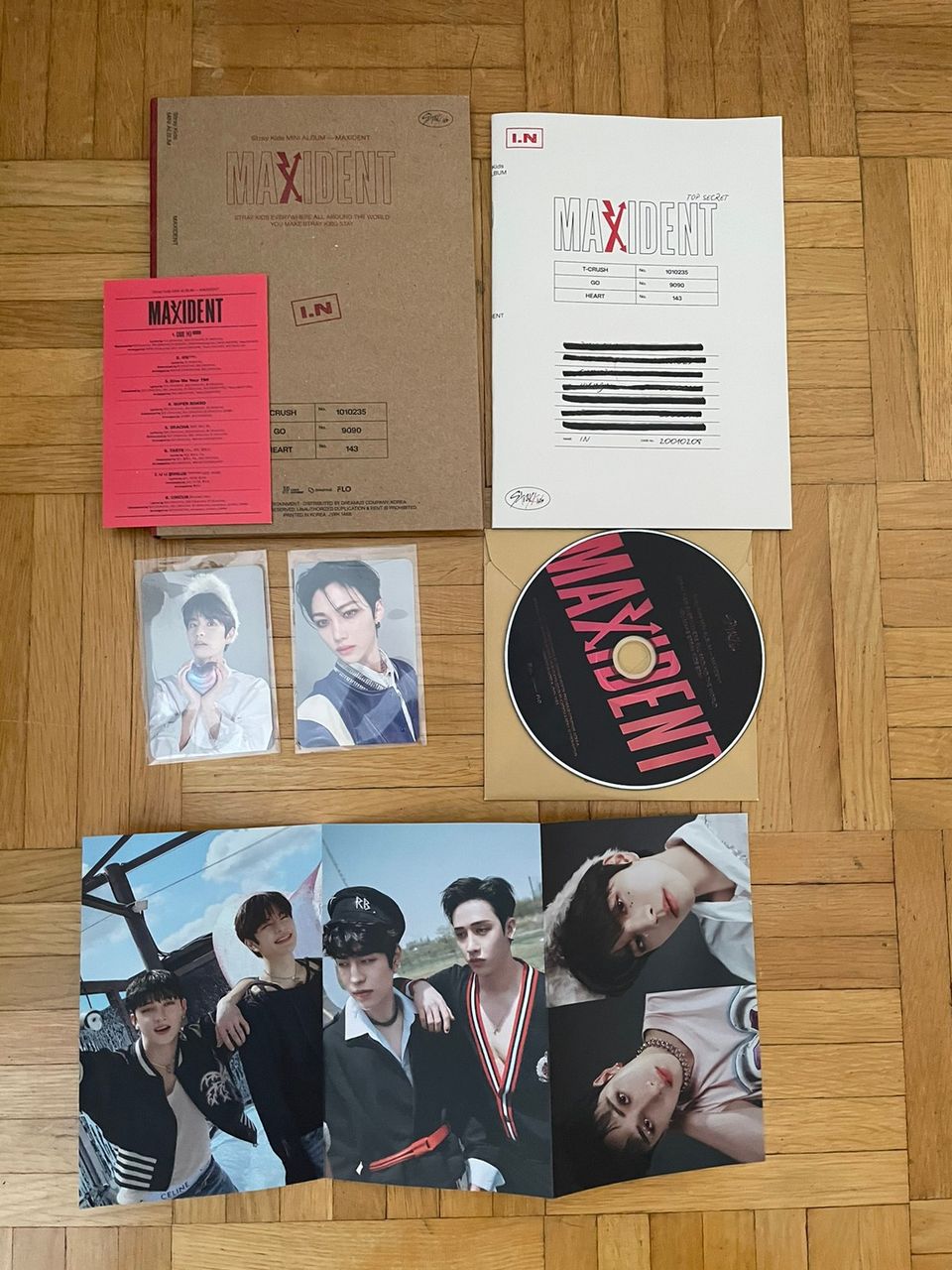 Stray Kids: Maxident mini album - I.N version