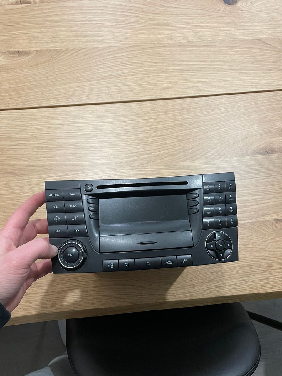 MB W211 radio