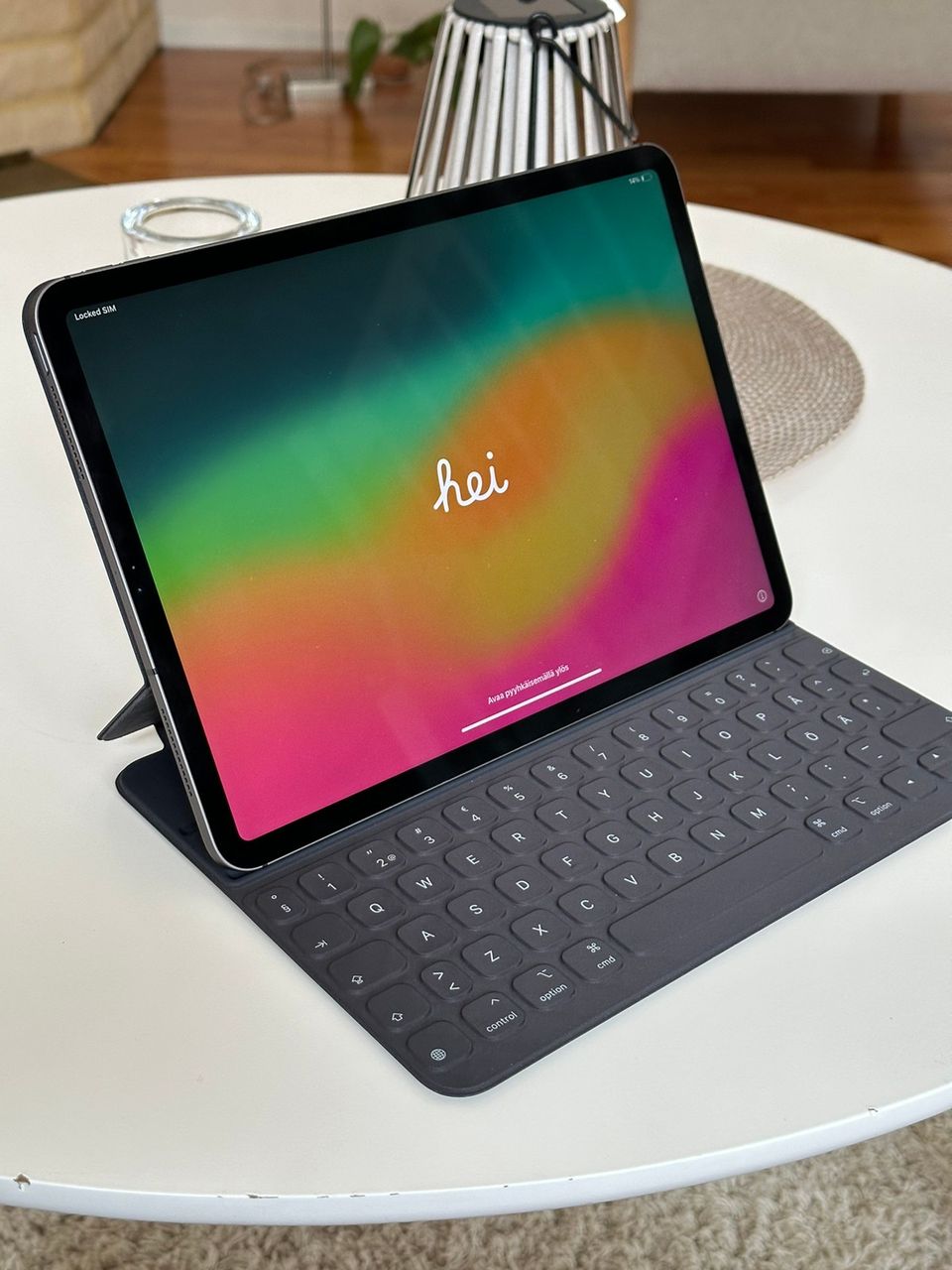 iPad Pro 11” ja Apple Smart Keyboard Folio