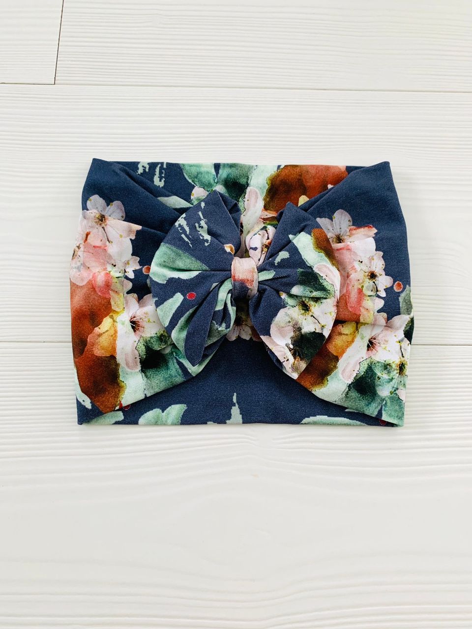 Kaiko Blue blossom headwrap L