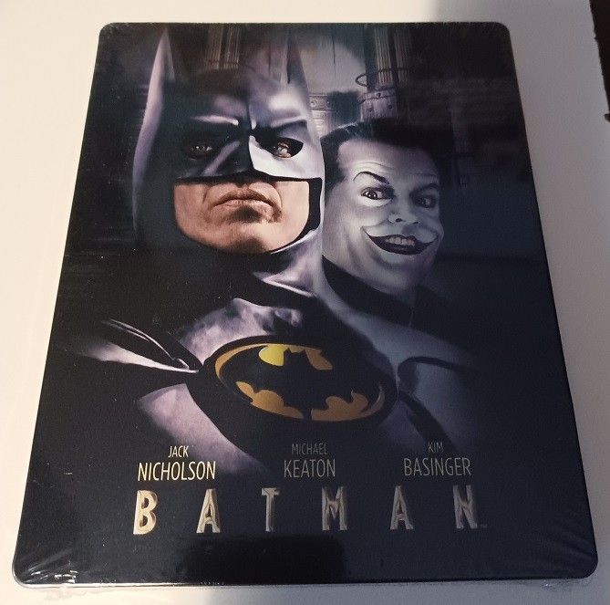 Batman (1989) Steelbook Blu-ray *UUSI