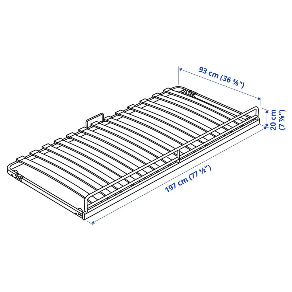 Ikea Vitval sängynalussänky ilman patjaa