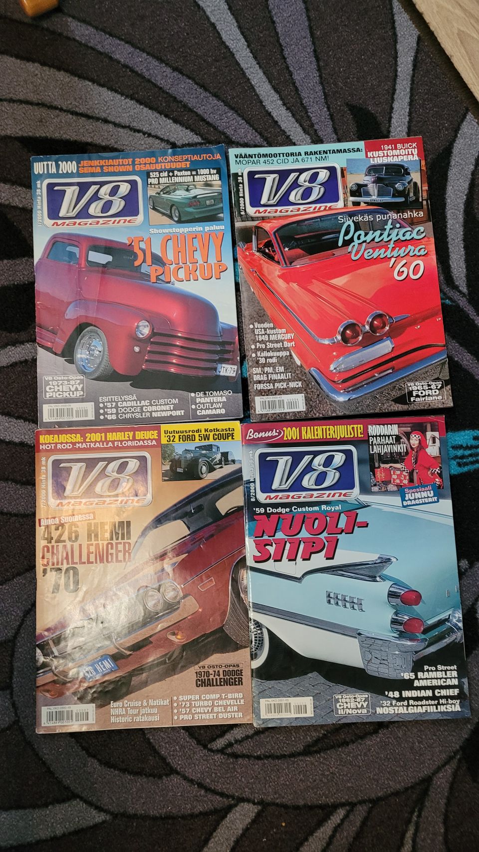 V8 magazine 1,6,7,8/2000