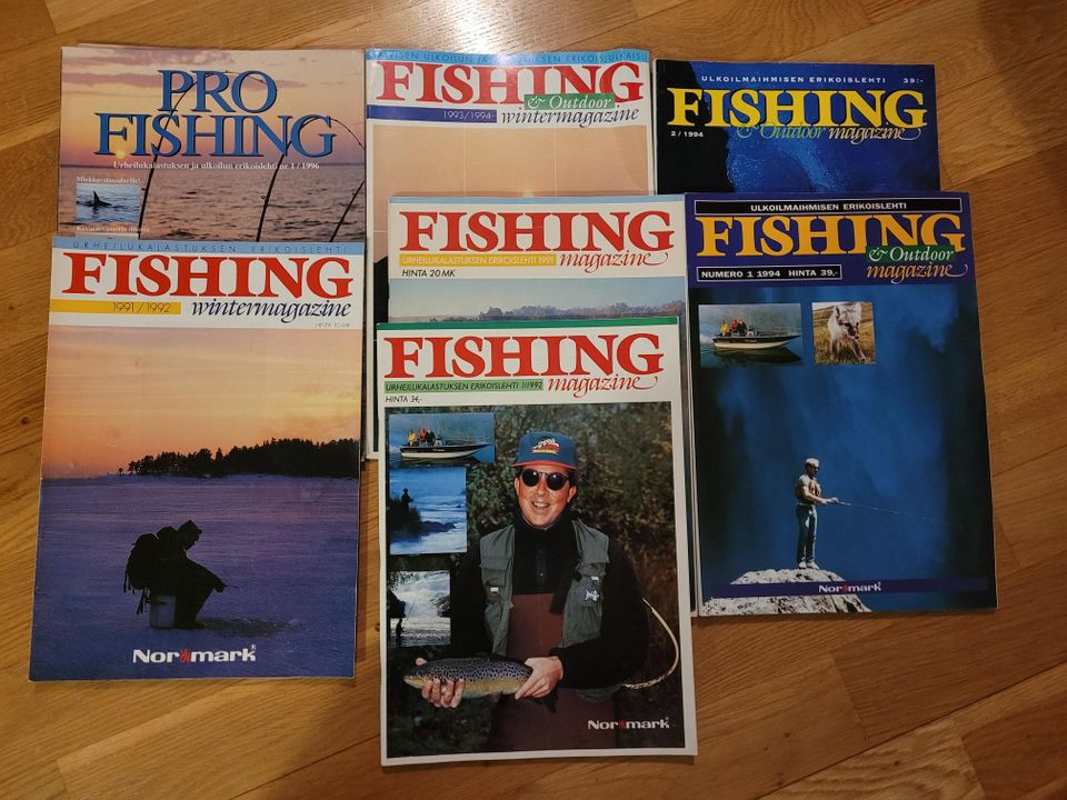 Fishing & Outdoor lehtiä
