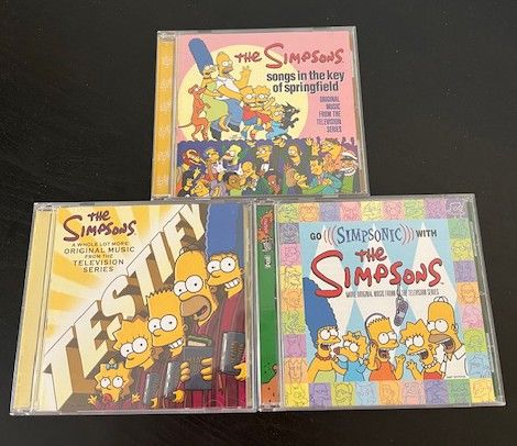 The Simpsons soundtrack kokoelma.