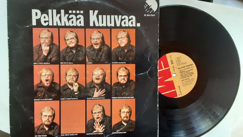 Vinyyli LP Pelkkää Kuuvaa