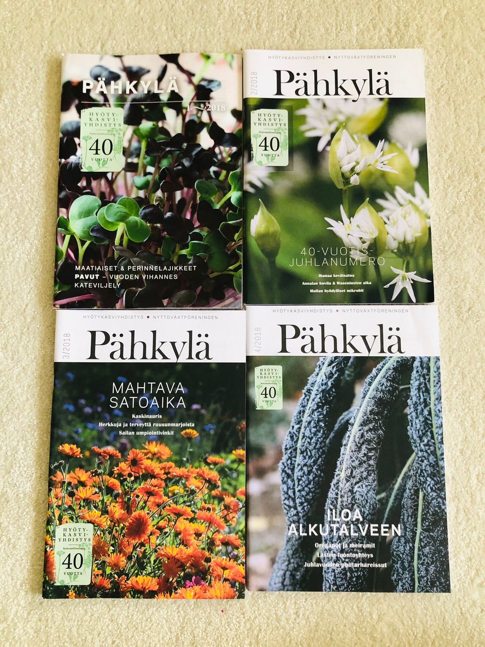 Pähkylä-lehden 2018 vuosikerta