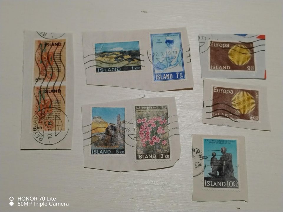 Islanti postimerkit