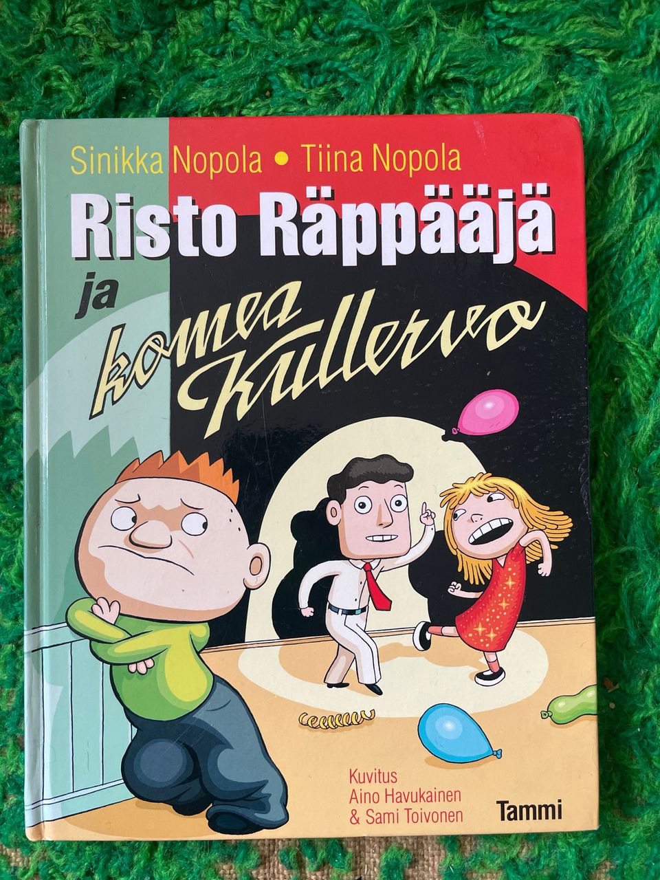 Risto Räppääjä ja komea Kullervo kirja