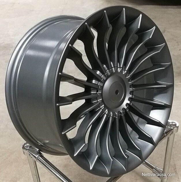 Turbine 5x120 alumiinivanteet