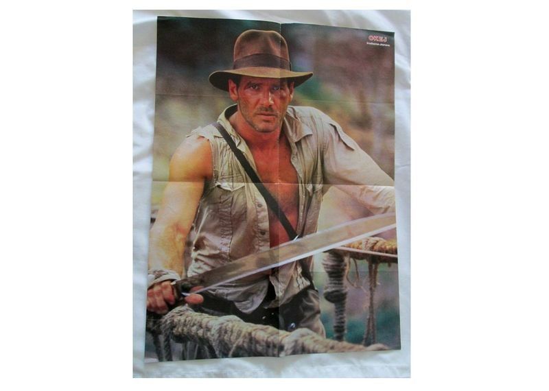 Indiana Jones juliste, 1984, Harrison Ford